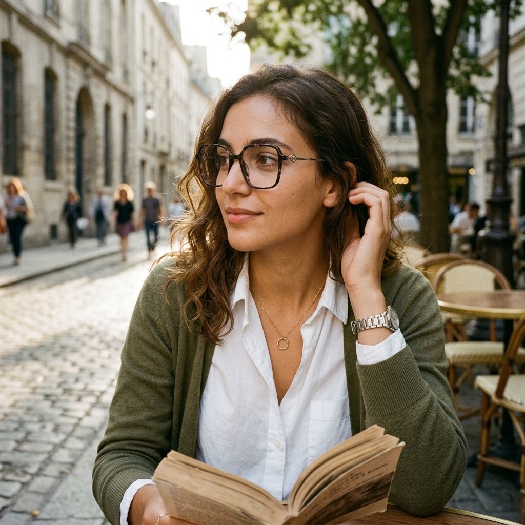 Lunettes carrées tortue Ann7