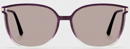 Rodz Violet Foncé Carré lunettes de soleil0