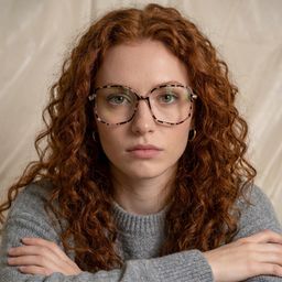 Lunettes Payton carrées écaille de tortue7