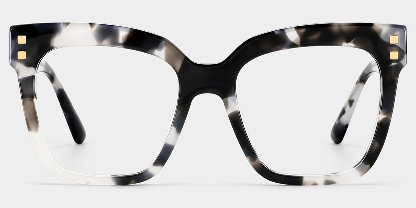 Minguela Gris Tortue Carré lunettes