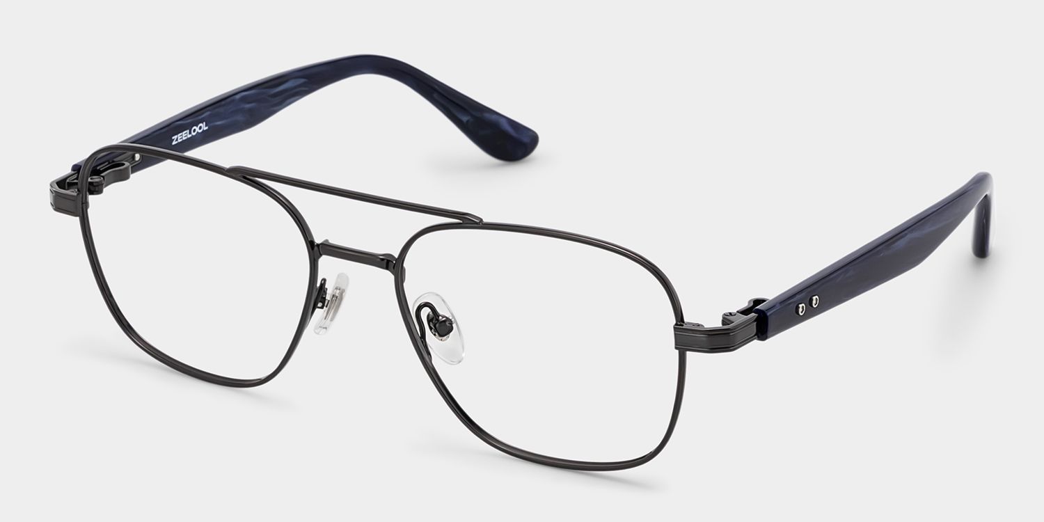 Anderson Lunettes aviateur noires3