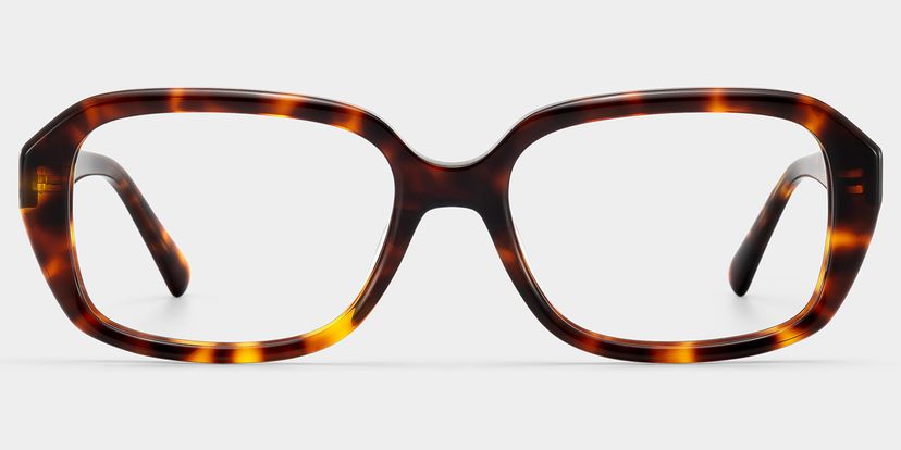 Rowan Tortue Rectangulaire lunettes
