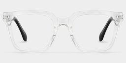 Lunettes rectangulaires transparentes Nick0