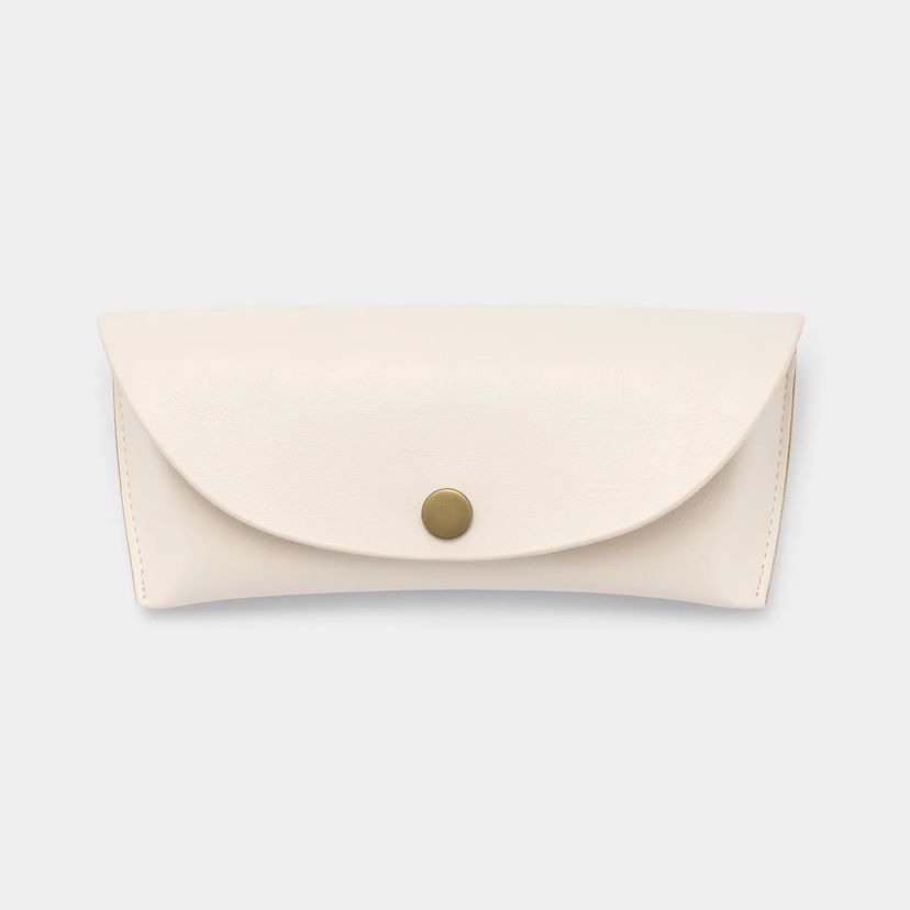 Boîte en cuir synthétique blanc