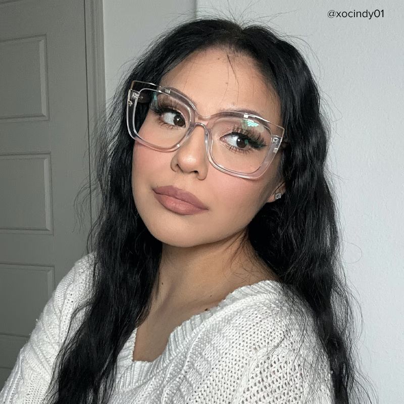 Dortch Cristal Carré Lunettes8