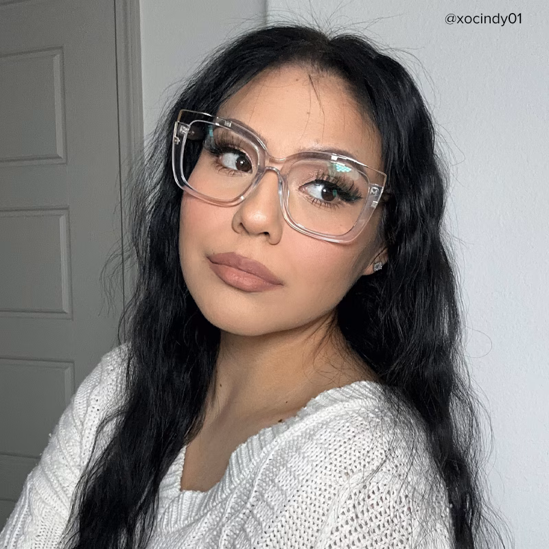 Dortch Cristal Carré Lunettes6