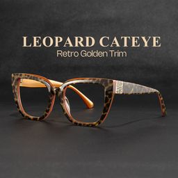 Tamarrah Cateye Léopard Lunettes1