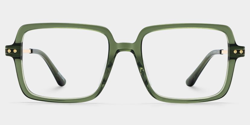 Vert Rectangle Lunettes