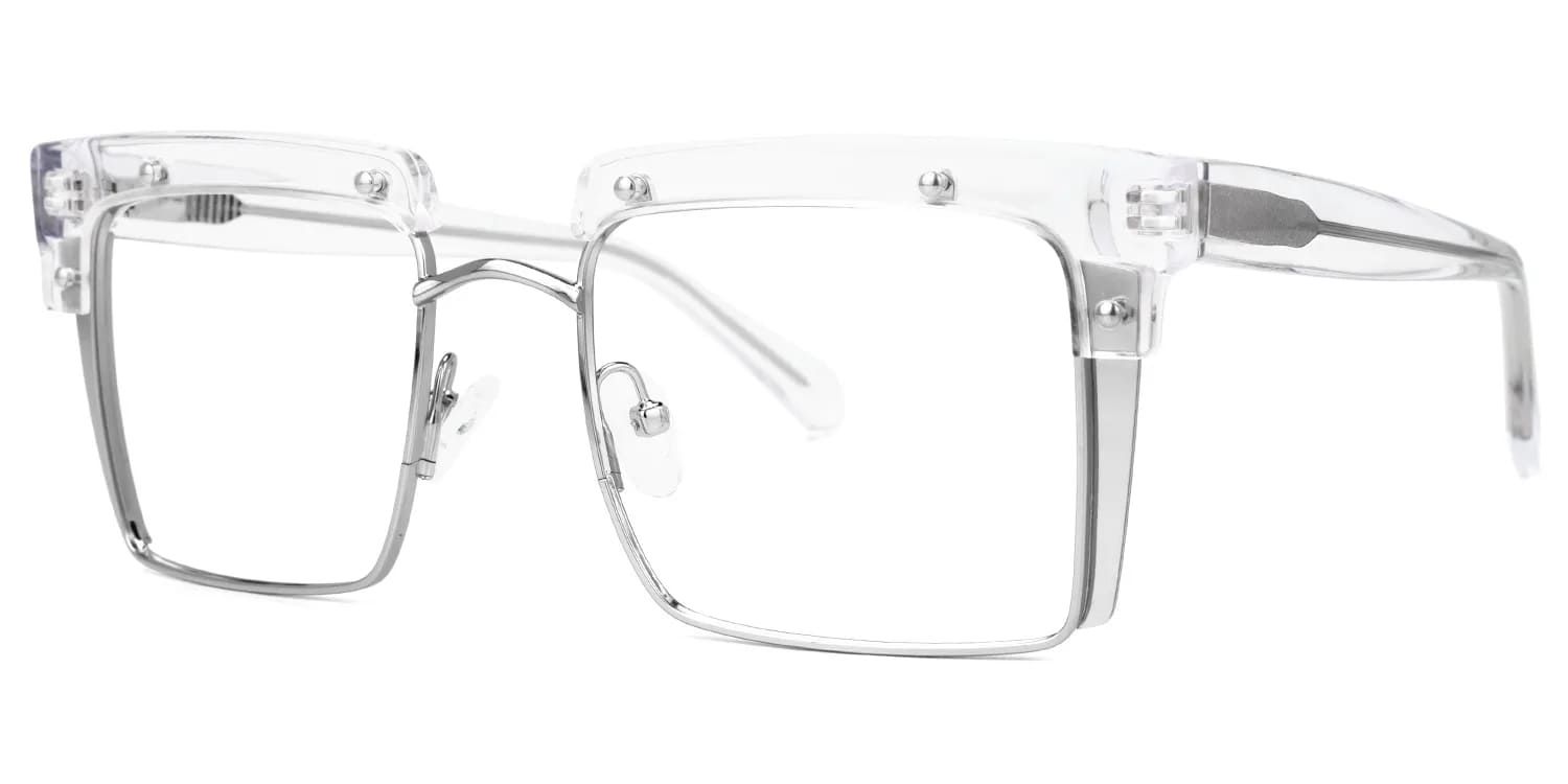 Kiana  Carrées Clair Lunettes2