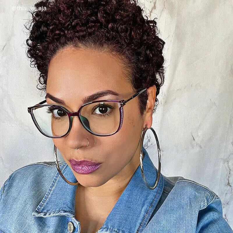 Rodz Violet Carré Lunettes5