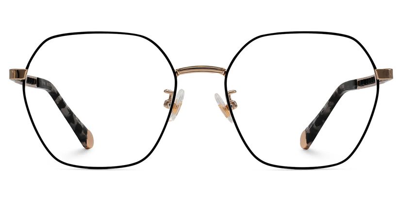 Dunbar Bleu-Rouge Géométrique lunettes
