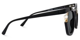 Pearl Cateye Noir Solaire3