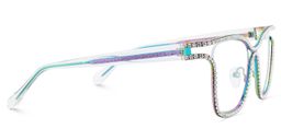 Shine Irisé Carré lunettes6