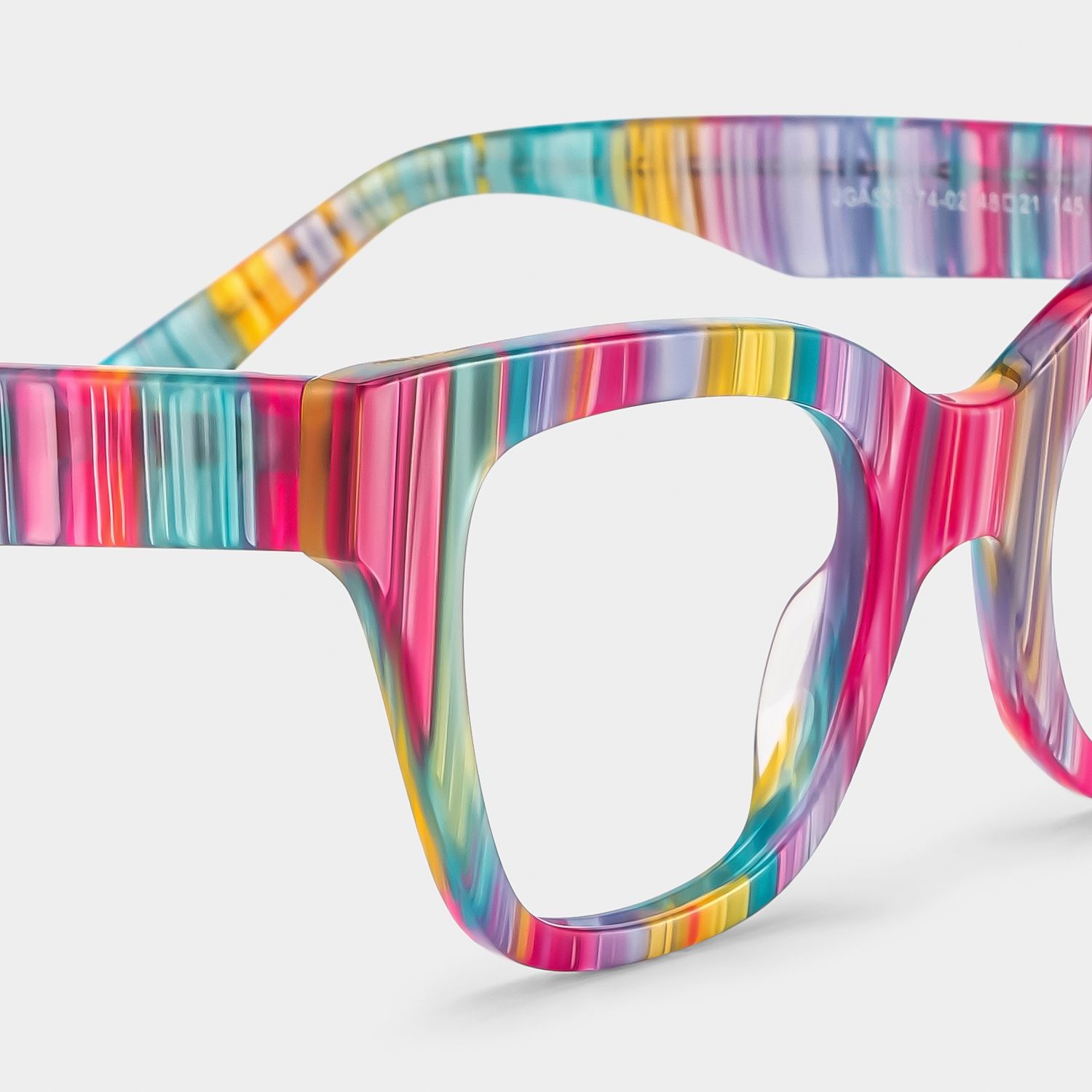 Nereyda Bonbons Couleur Lunettes Skittles | Zeelool Optique4