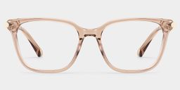 Delilah Carré Beige Lunettes2