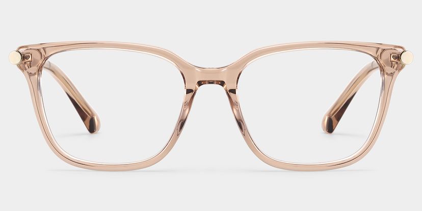 Delilah Carré Beige Lunettes