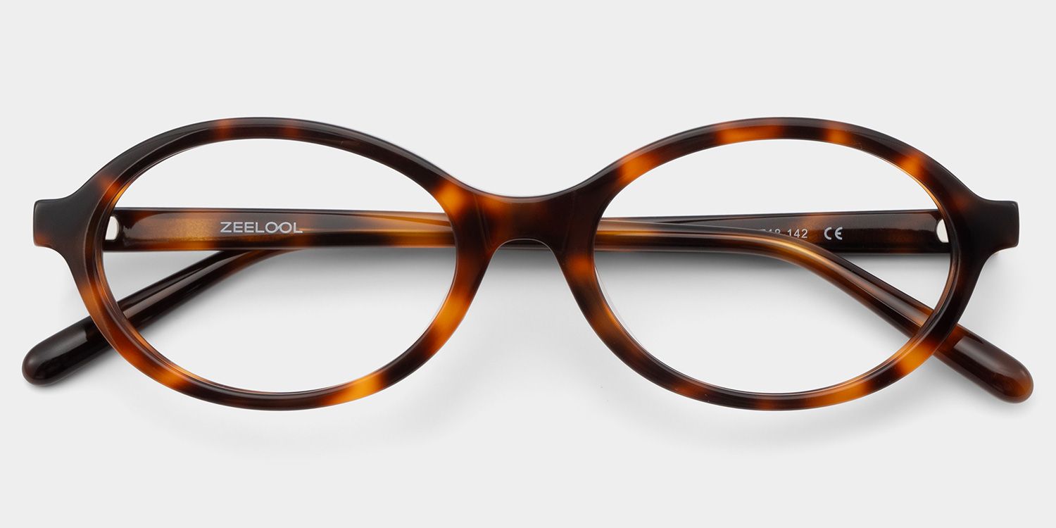 Everly Ovale Tortue Lunettes2