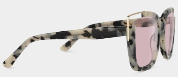 Dortch Carré Gris-Tortue Acétate Solaire2