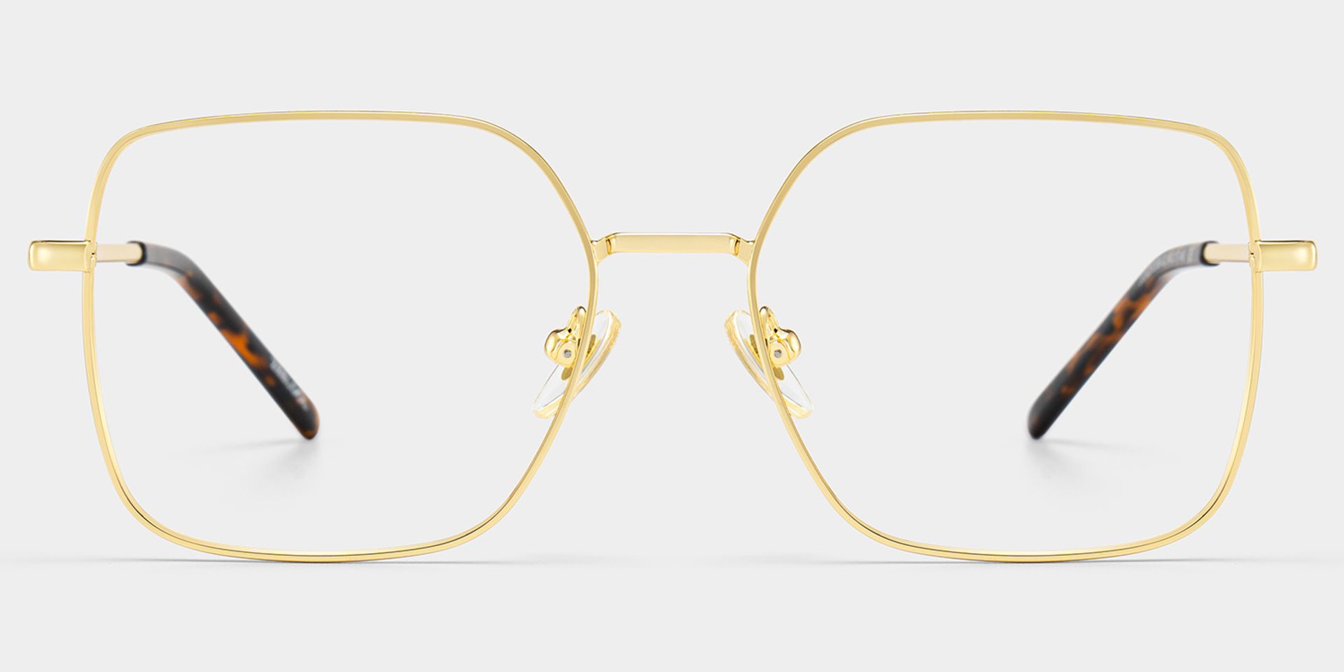 Abigail Doré Carré Lunettes2
