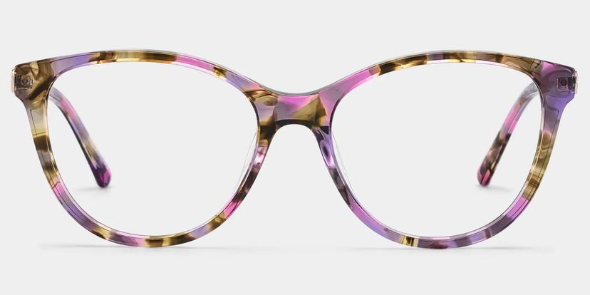 Lunettes rondes florales Eli