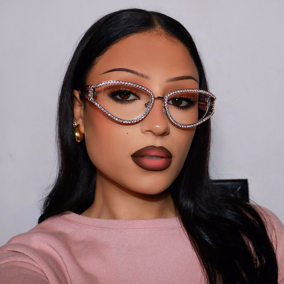 Star Cateye Irisé Lunettes