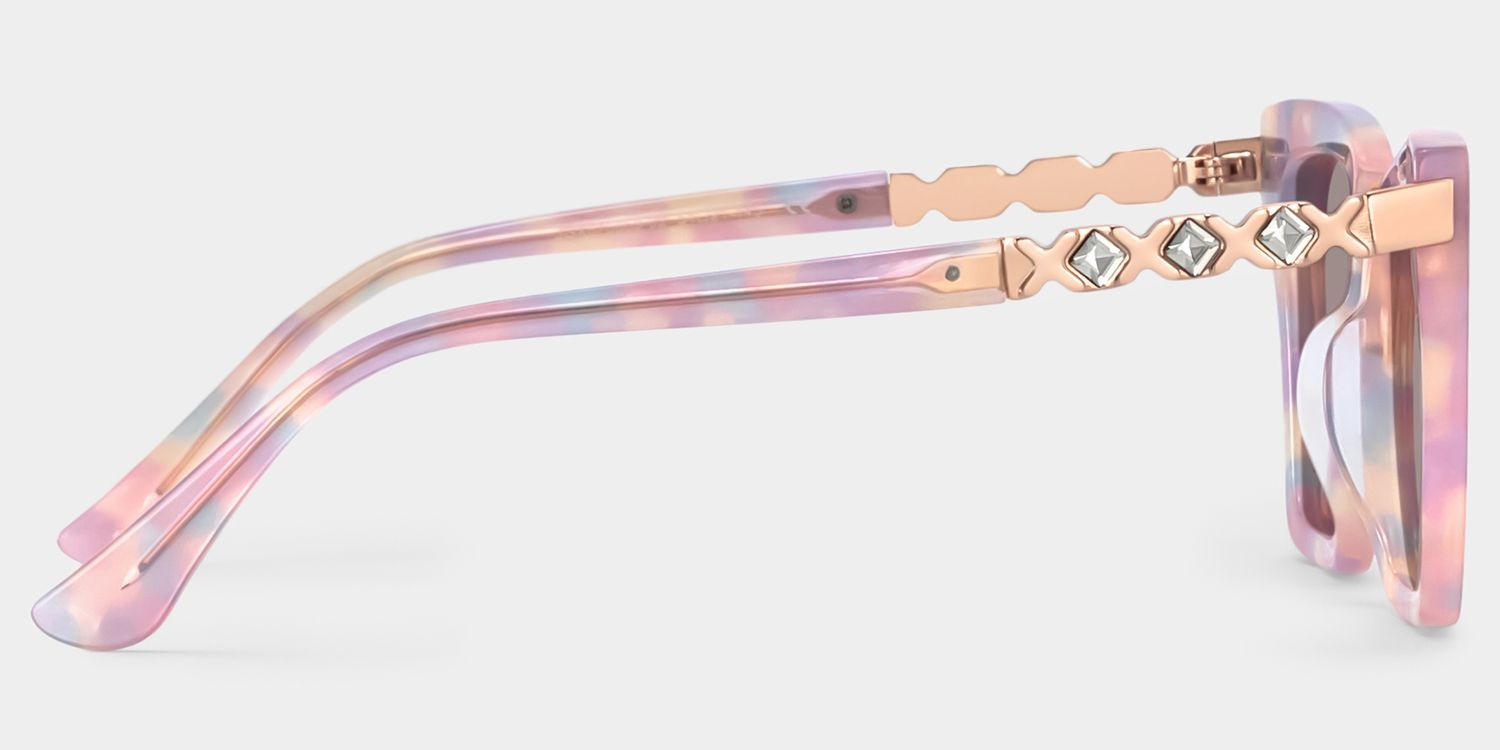 Lunettes de soleil polarisées de conduite Cat Eye Rose Darlyn | ZEELOOL3