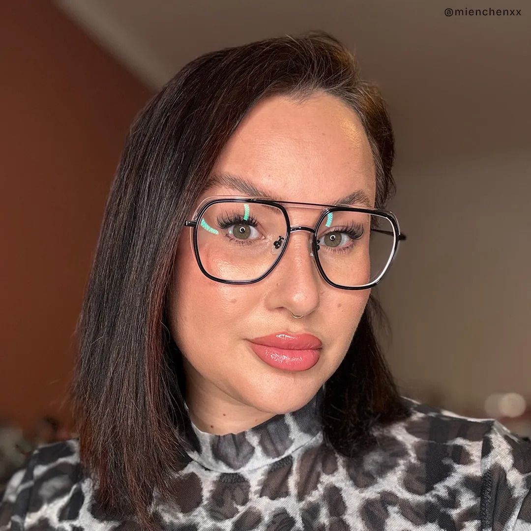 Lunettes aviateurs noires Ella5