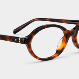 Everly Ovale Tortue Lunettes5