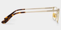 Lunettes rectangulaires noires4