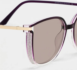 Rodz Violet Foncé Carré lunettes de soleil4