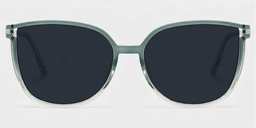 Rodz Bleu Carré Lunettes0