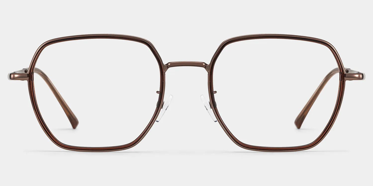 Lunettes géométriques marron Arden0