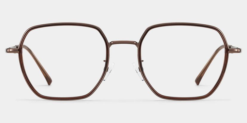 Lunettes géométriques marron Arden