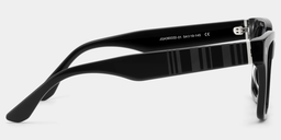 Pride Carré Noir Lunettes3