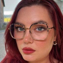 Werdau Tortue Carré lunettes7