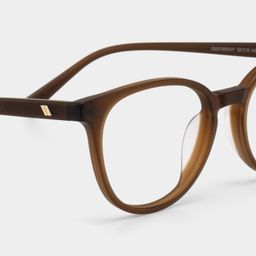 Allison marron Ronde lunettes4