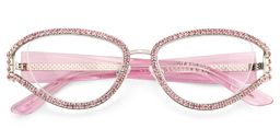 Star Cateye Irisé Lunettes2
