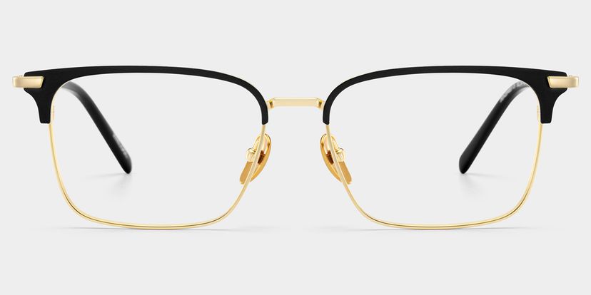 Maxwell Browline Noir Lunettes