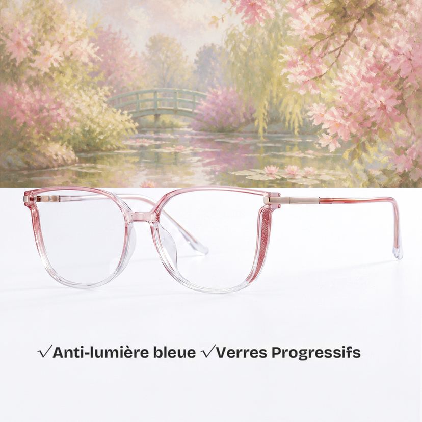 Rodz Rose Carré Lunettes