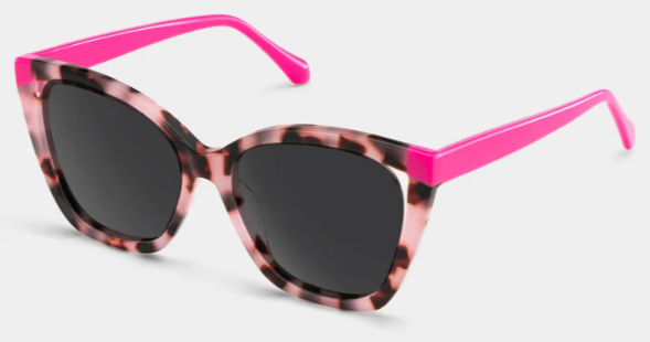 Lunettes de soleil polarisées de conduite Butterfly Rose Tortue Kira | ZEELOOL2