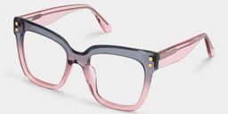 Minguela Gris Rose Carré lunettes3