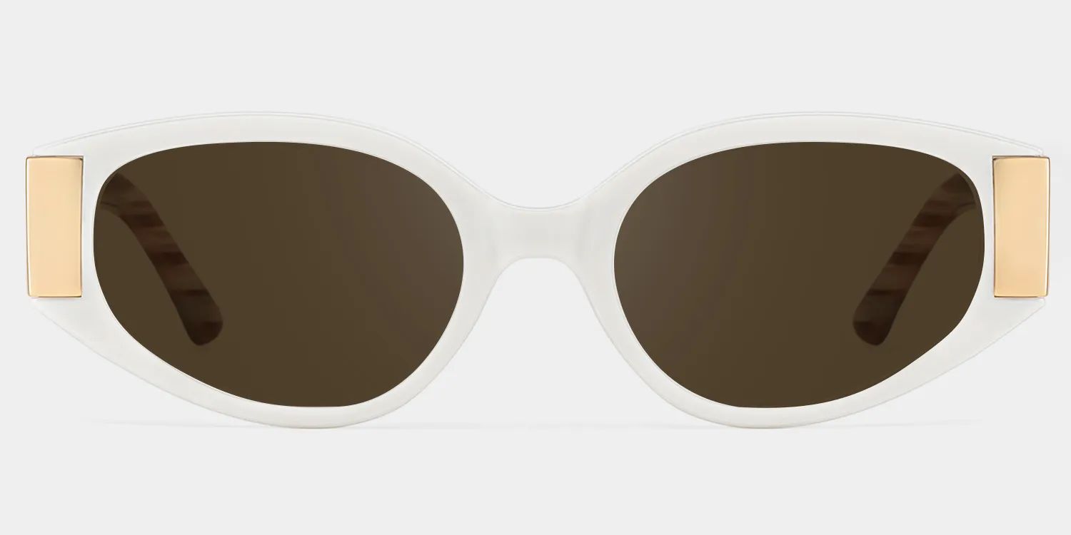 Havana Blanc Cateye Solaires4