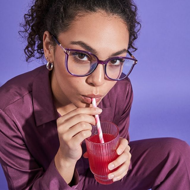 Rodz Violet Carré Lunettes hover