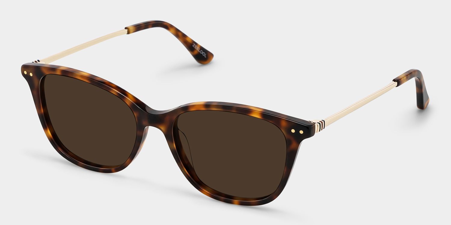 Finch Rectangle Tortue Lunettes de soleil pour Femmes et Hommes | ZEELOOL FR2