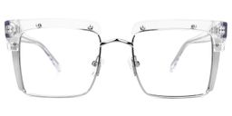 Carrées Clair Lunettes1