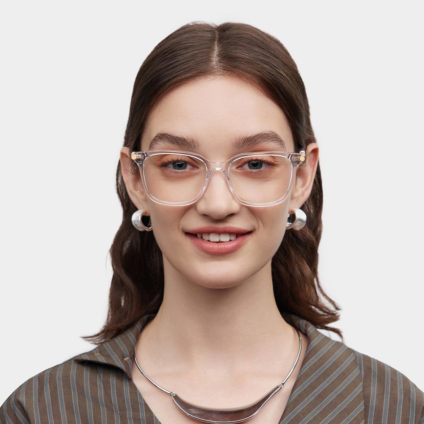 Delilah Carré Cristal Lunettes