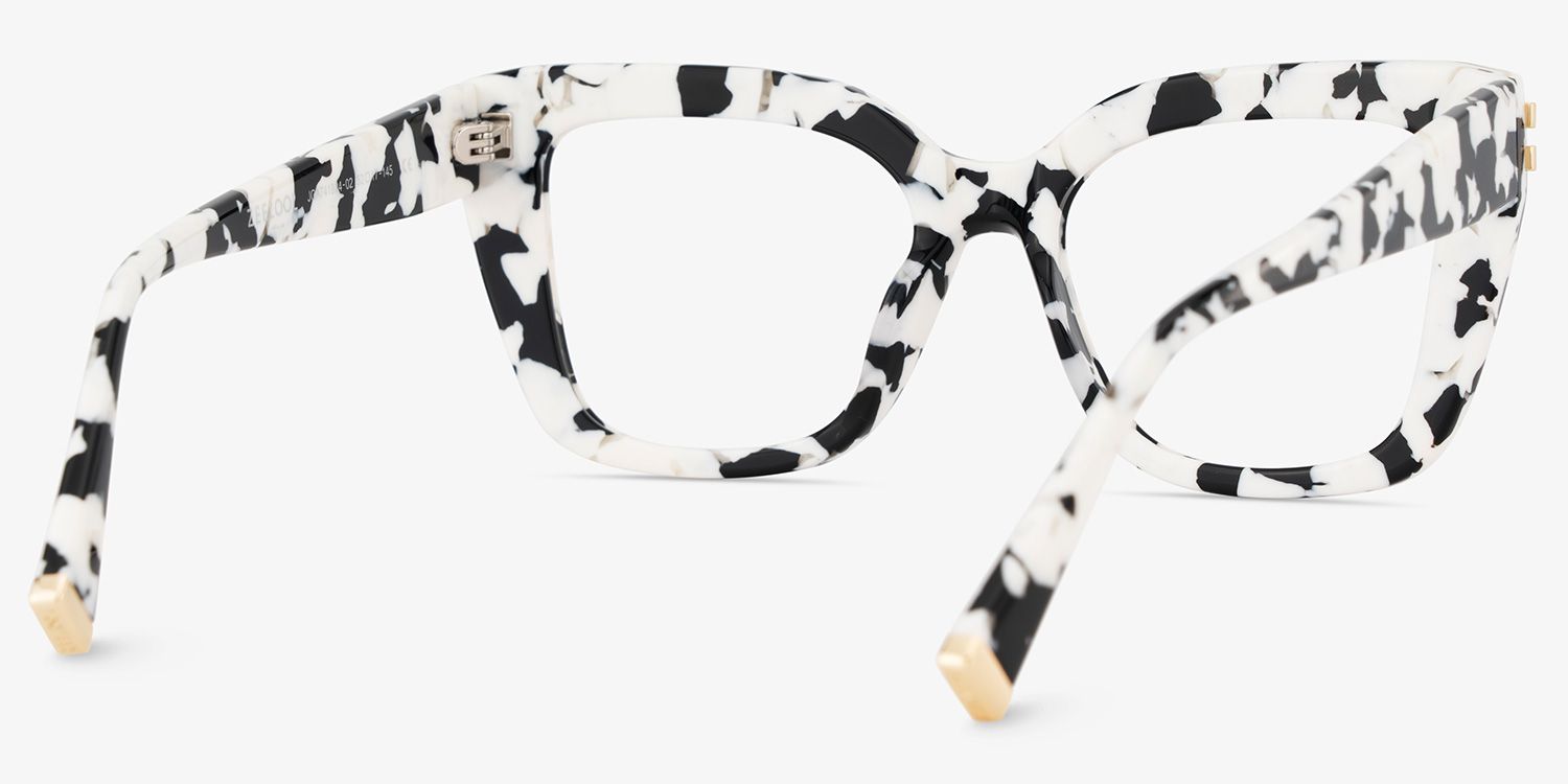 Cardozo Carré Imprimé Vache Lunettes5