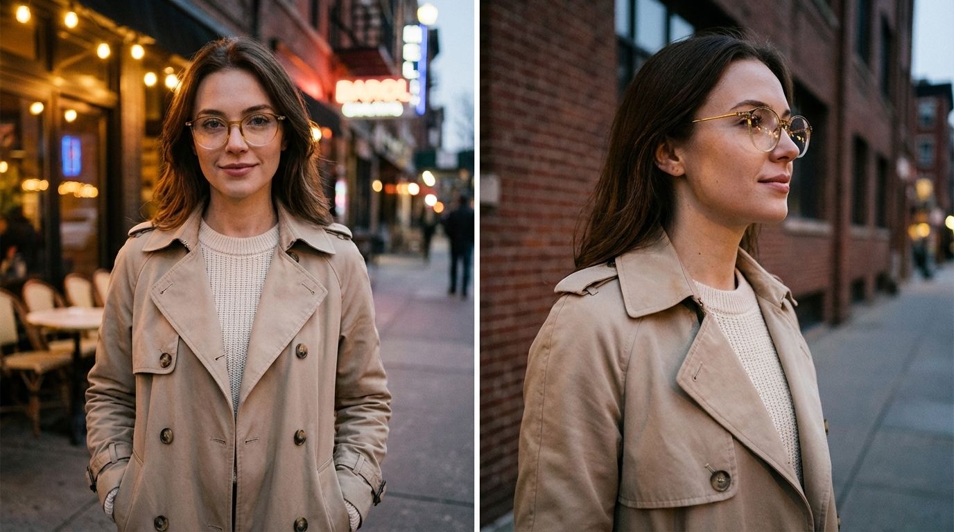 Sydnie Jaune Ronde Lunettes5