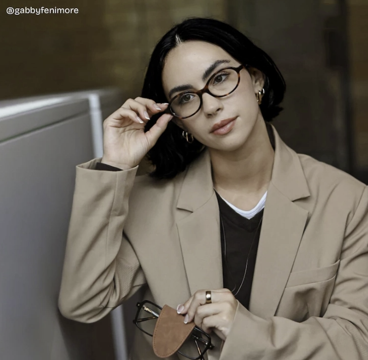 Everly Ovale Tortue Lunettes7