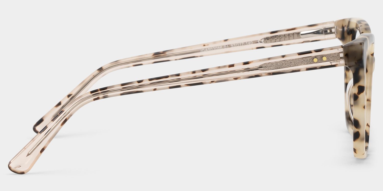 Diane Rectangulaire Tortue Lunettes6